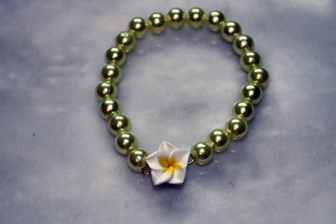 Tropical Flower Bracelet