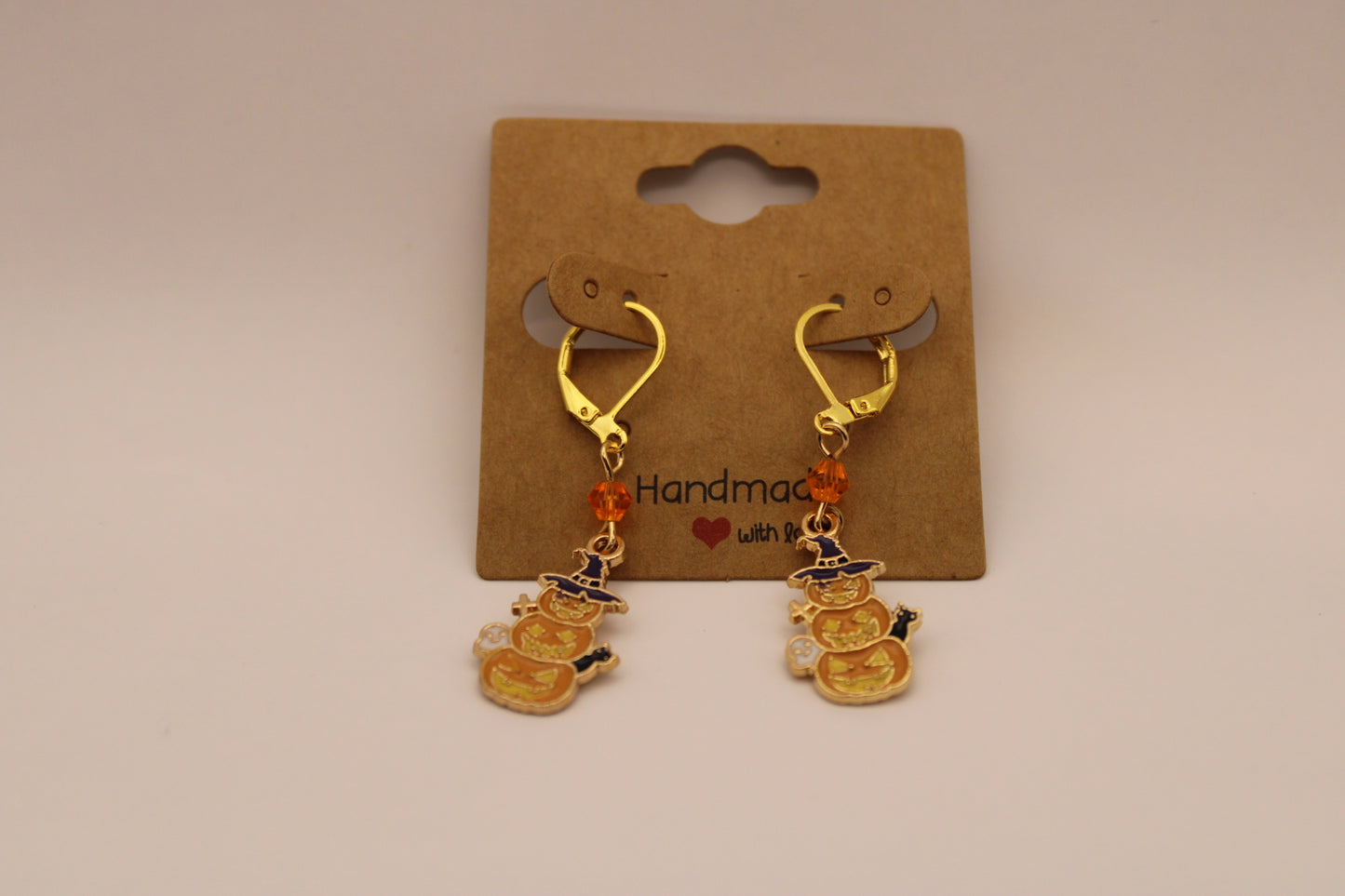 Stacked Pumpkins Earrings