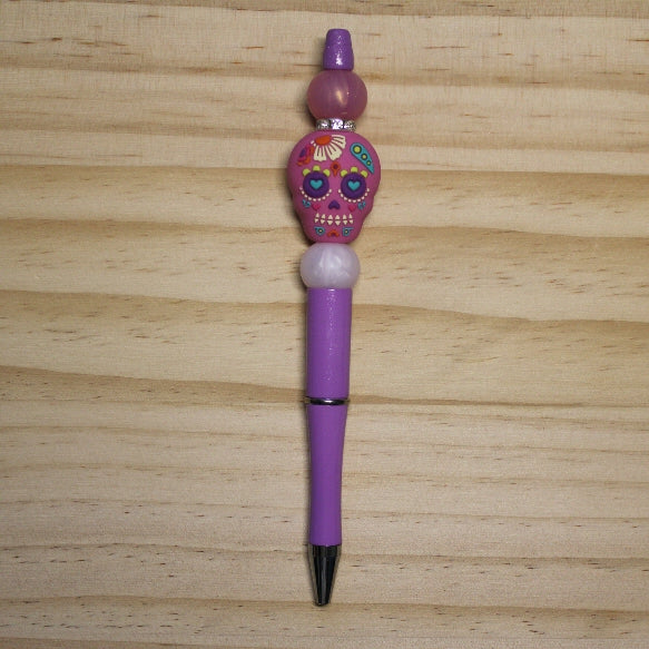 Day of The Dead Decorative Ballpoint Pen - refillable