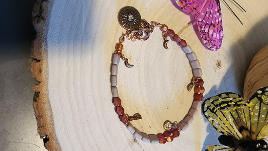 Moon Phase Charm Bracelet