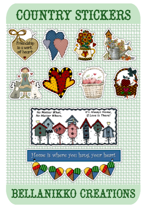Country style Stickers