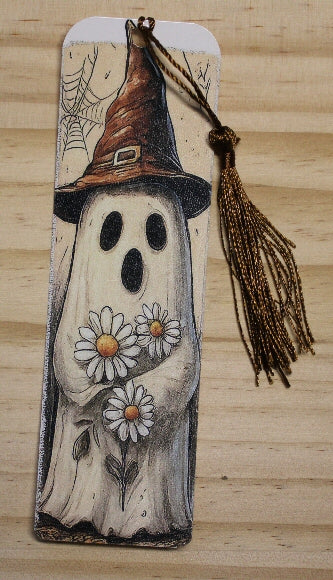 Ghost Vinyl Bookmark