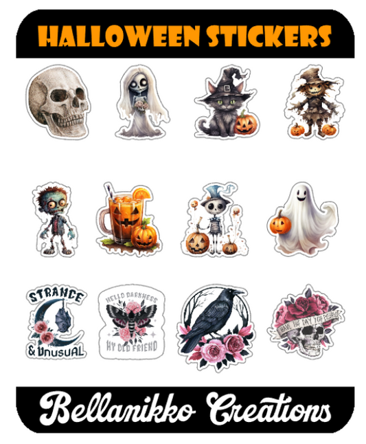 Halloween Stickers - Varied