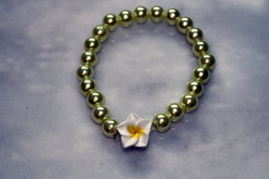 Tropical Flower Bracelet