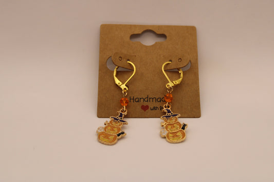 Stacked Pumpkins Earrings