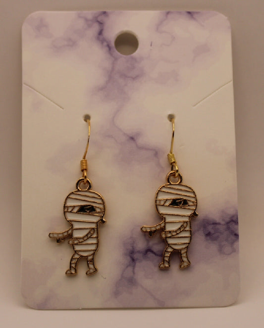 Mummy Earrings