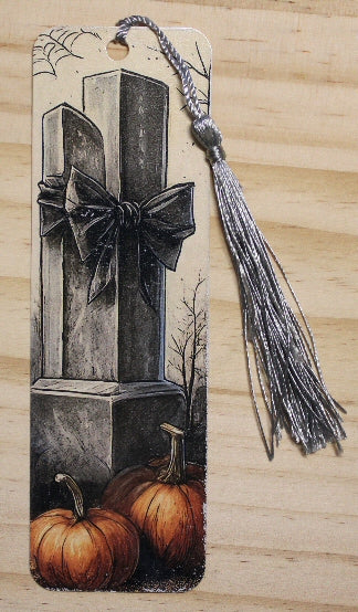 Tombstone Vinyl Bookmark