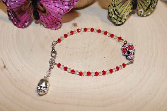 Skulls and skulls bracelet