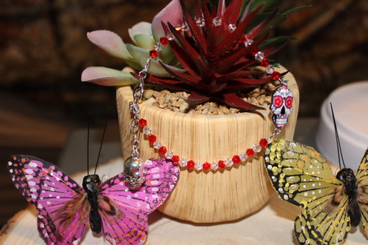 Skulls and skulls bracelet