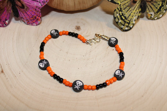 Skull and Crossbones Bracelet
